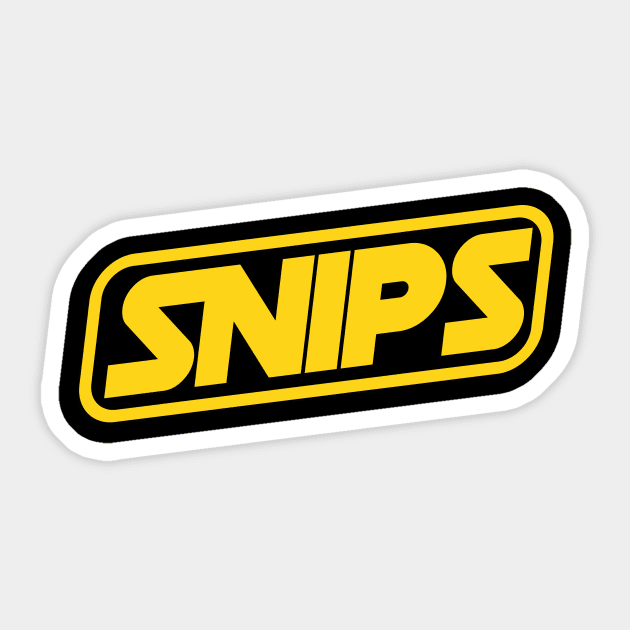 "Ahsoka"  nickname 'Snips' Sticker by Galactee 99